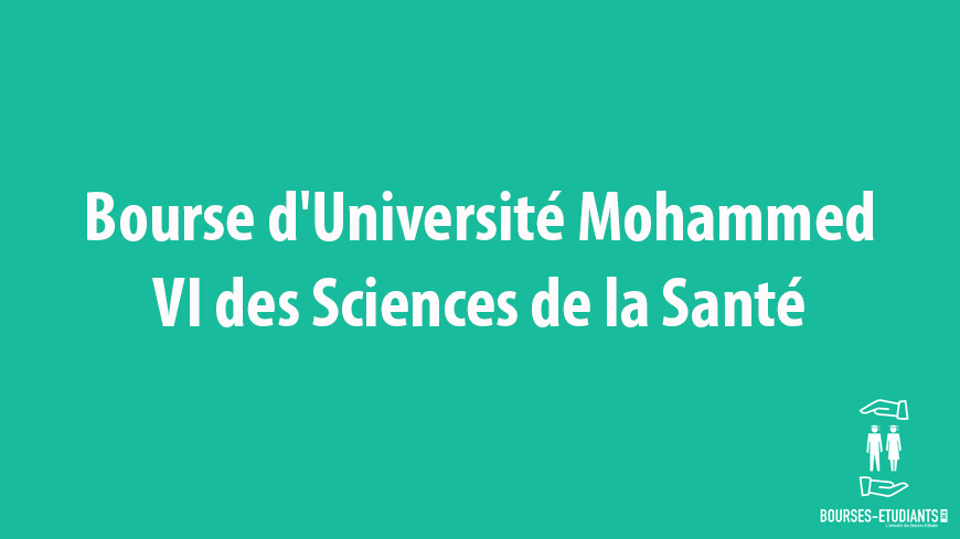 Bourse Université Mohammed VI