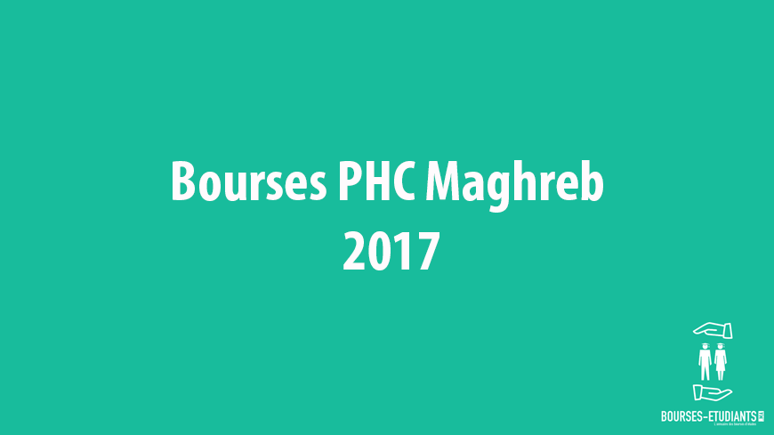 Bourses PHC Maghreb 2017