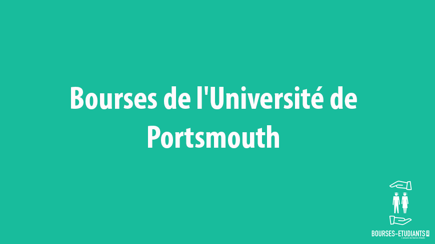 Bourses de l'Université de Portsmouth
