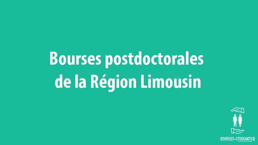Bourses postdoctorales de la Région Limousin