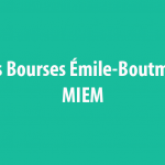 Les Bourses Émile-Boutmy - MIEM