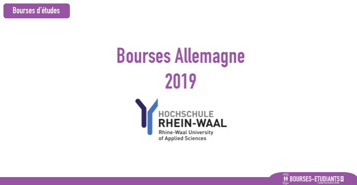 Rhine Waal University bourses maroc 2019