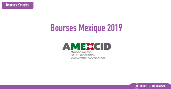 Bourses Maroc 2019 - Mexique