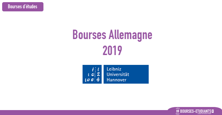 Leibniz University of Hannover bourses Maroc 2019