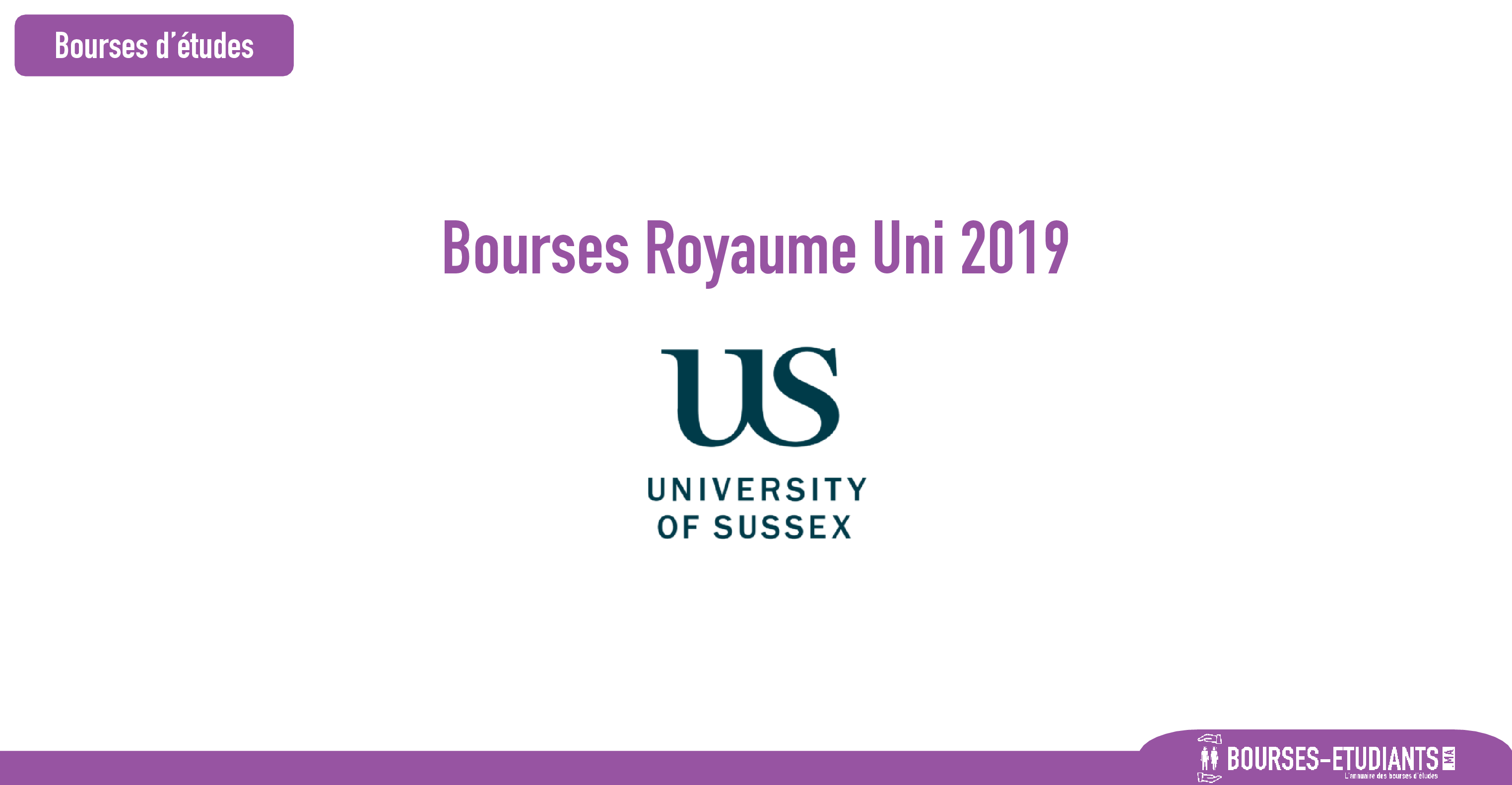 bourse University of Sussex