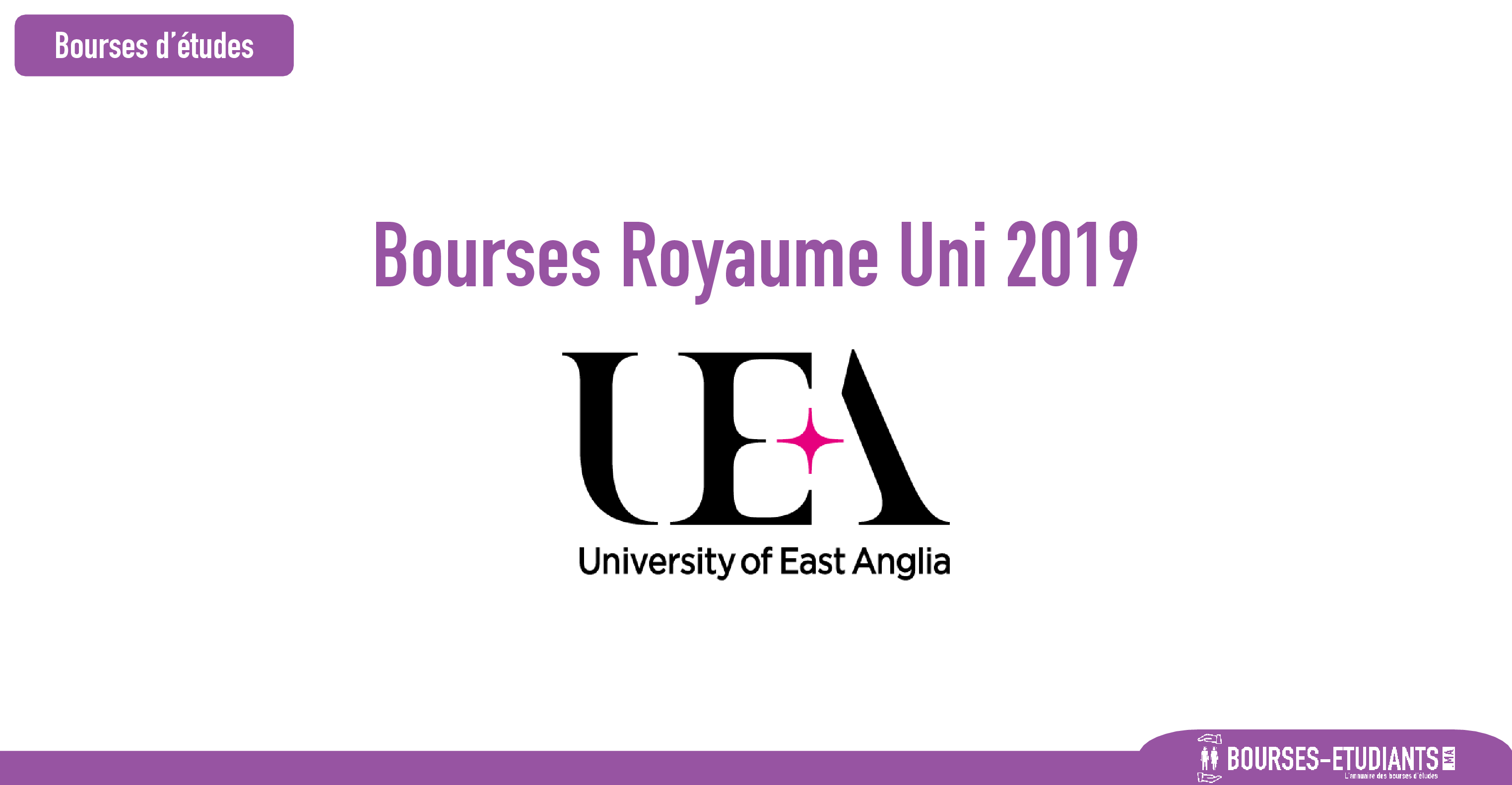 bourse University of East Anglia