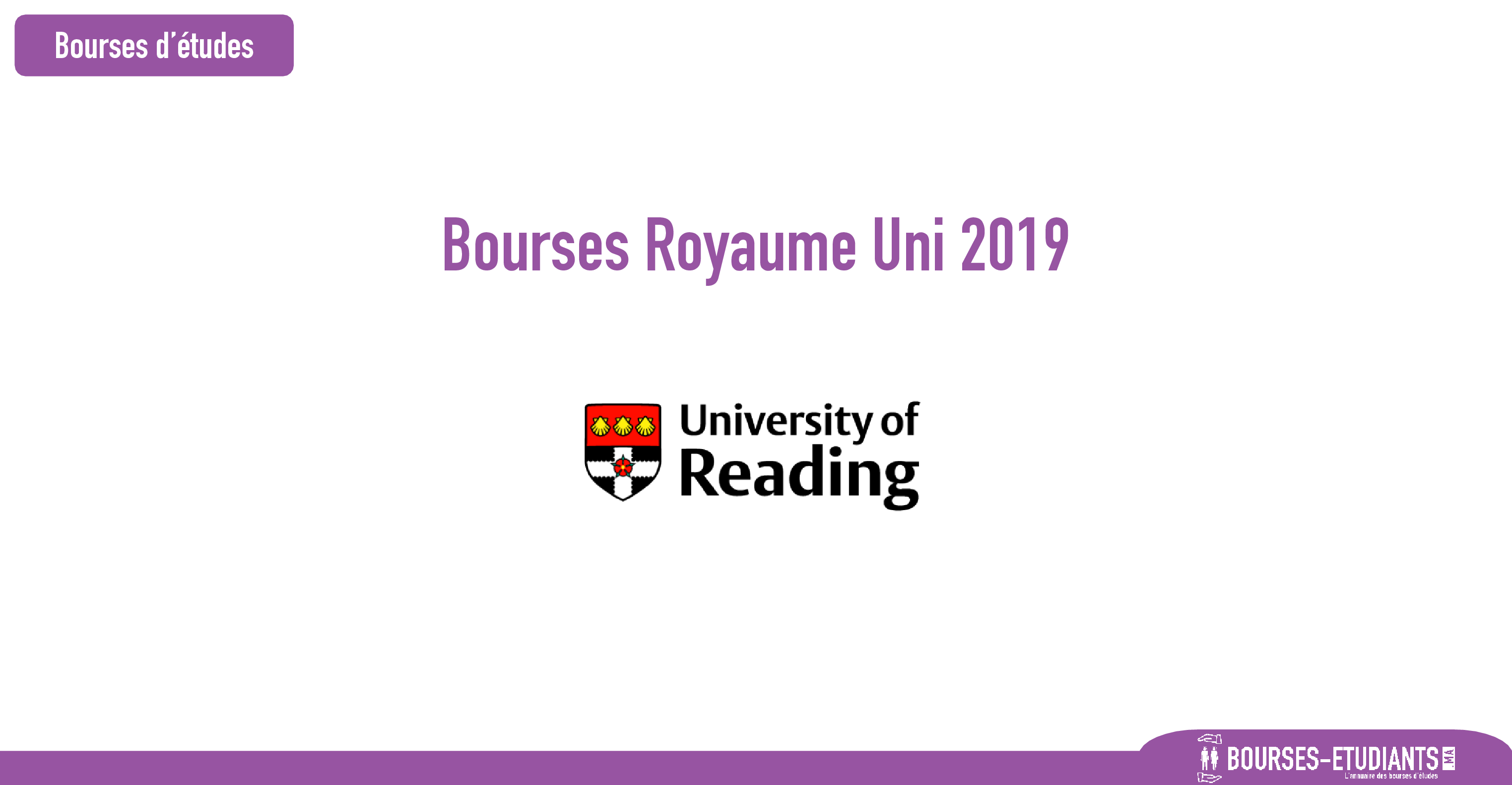 bourse University of Reading