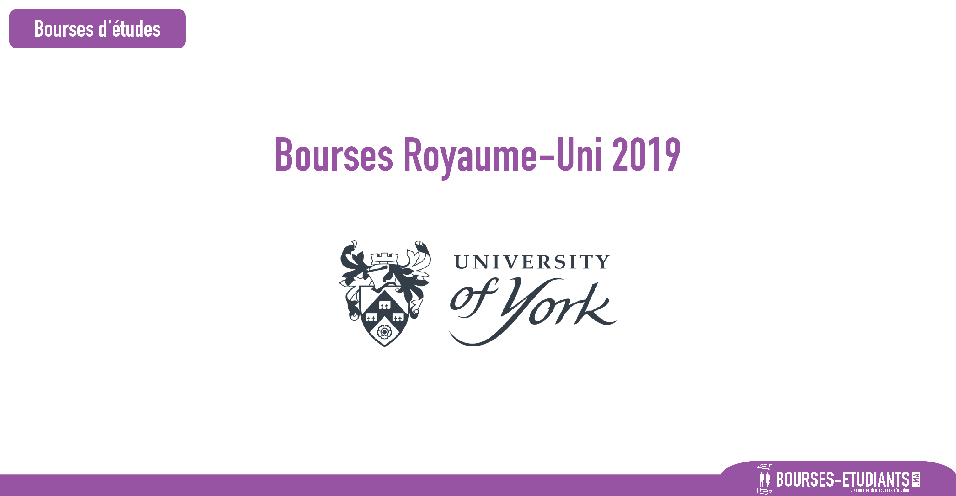 bourse University of York