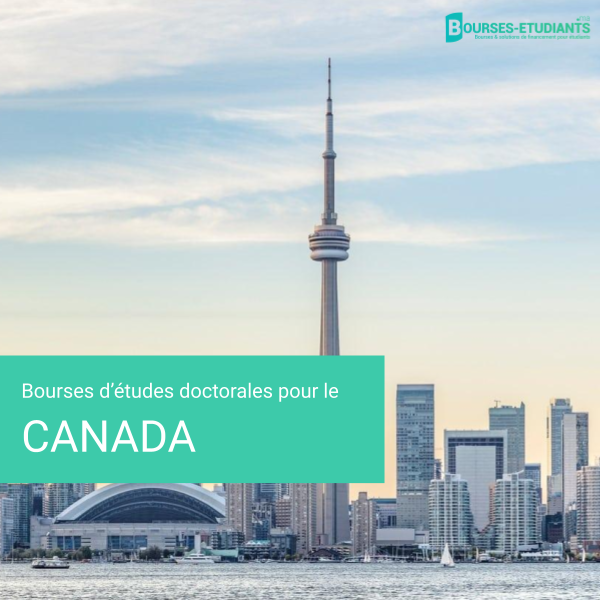 bourses d'études doctorales pour le canada
