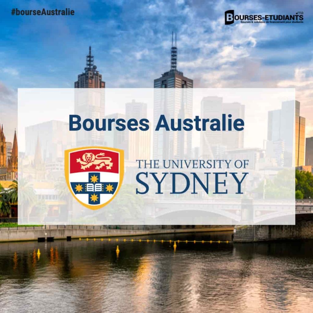 Bourse University of Sydney Australie