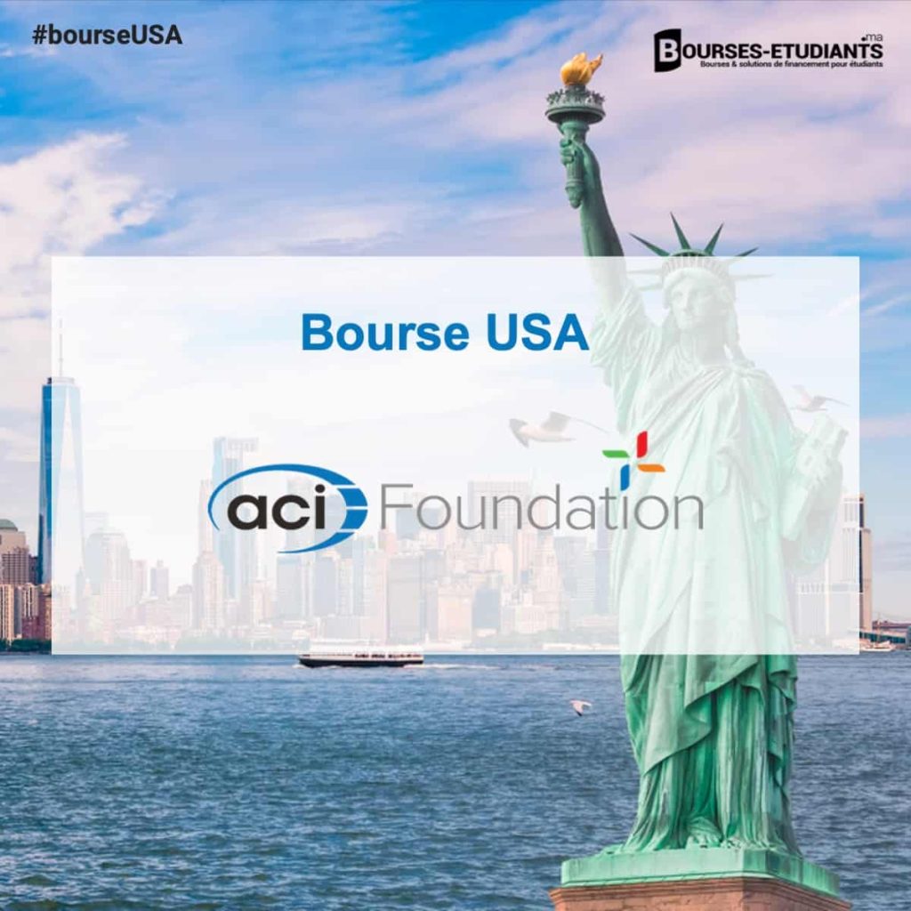 Bourse ACI Foundation USA