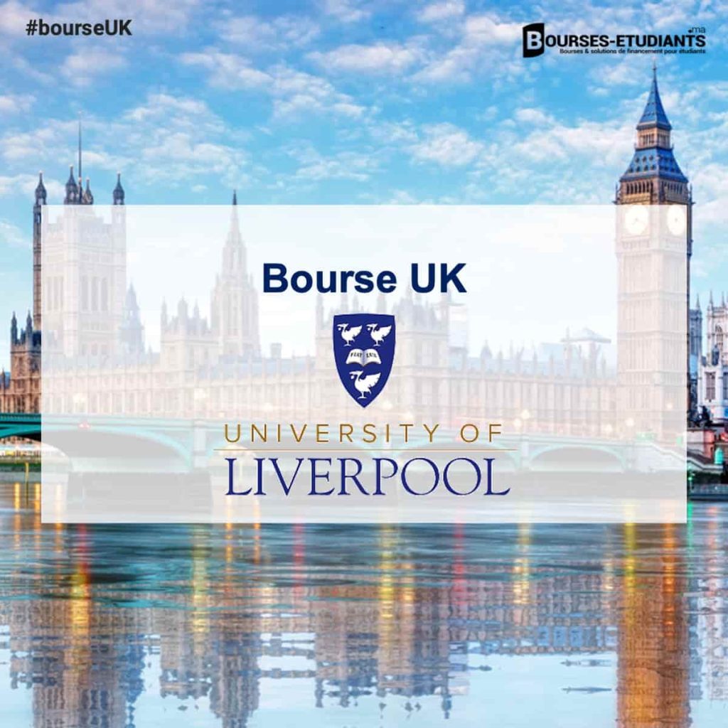 Bourse University of Liverpool UK