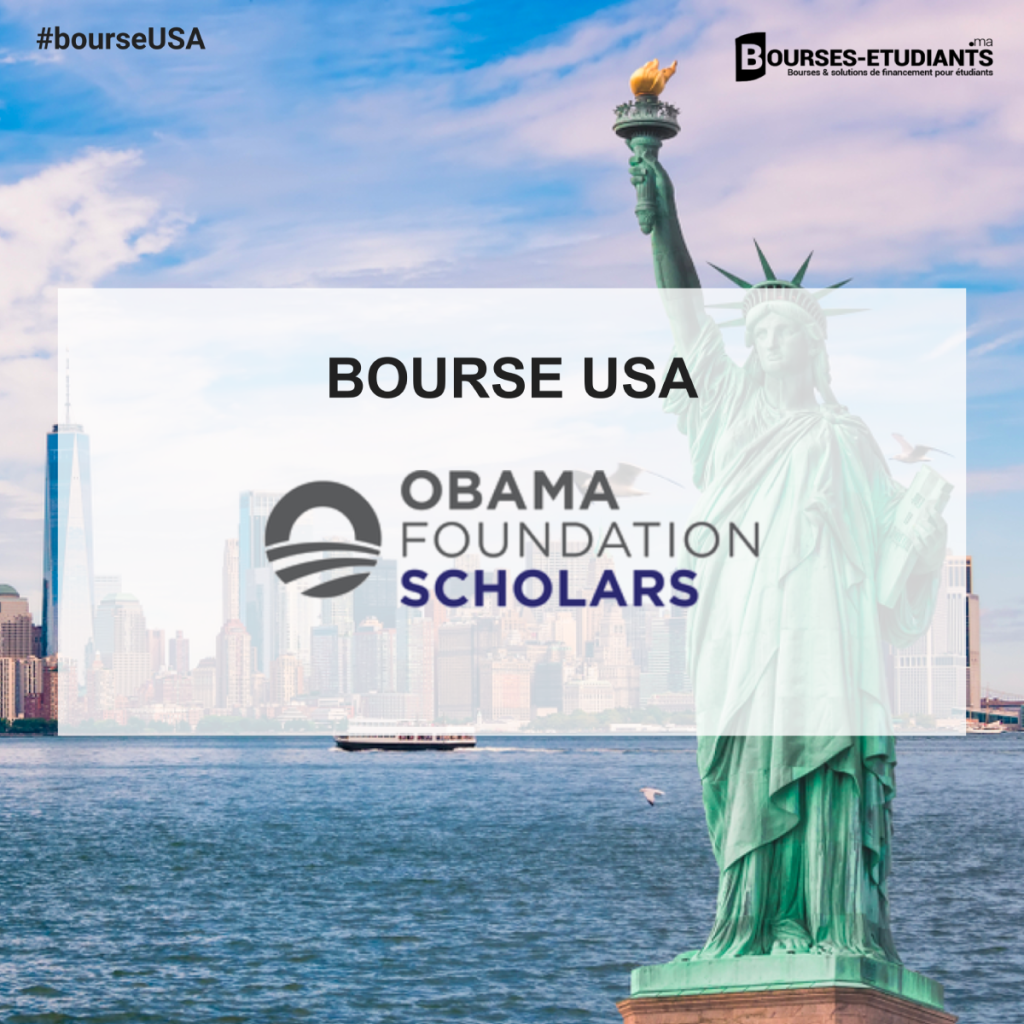 Training by Obama Foundation Scholars - Bourse d'études USA 2024