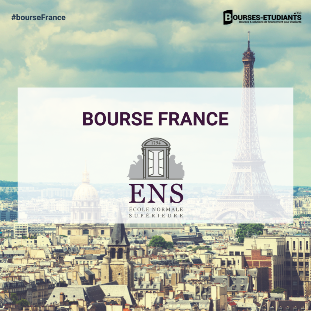 Masters à l'ENS ( École Normale Supérieure) Paris - Bourse d’études France 2024